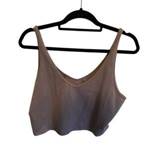 Women's Ribbed Camisole - Tan
